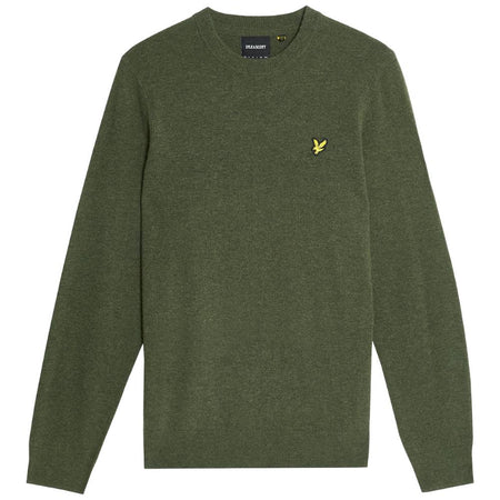 Lyle & Scott maglione lana verde KN2114VC