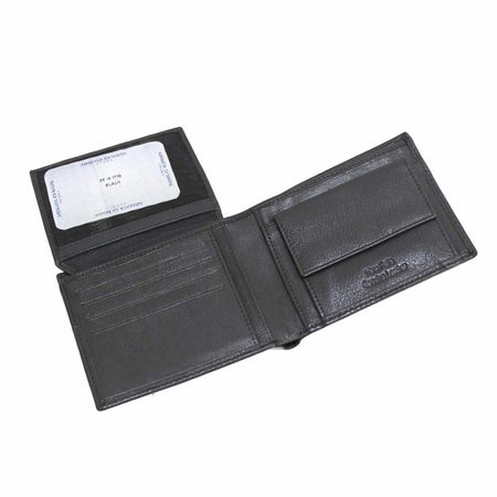 IDK994 Set uomo cintura e portafoglio Armata di Mare Nero 0000000226