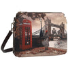 YNot borsa tracolla 2 scomparti LONDON BRIDGE YES630F6