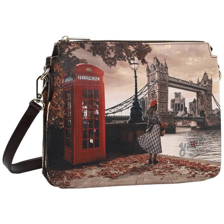 YNot borsa tracolla 2 scomparti LONDON BRIDGE YES630F6