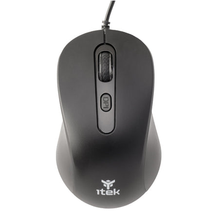 Mouse iTek CLK C01 - USB- Ottico- 3600DPI- 4 Tasti Silent Switch