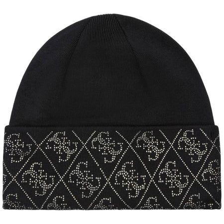 Guess berretto nero con strass NORA 4G W5BZ20Z2NQ2JBLK