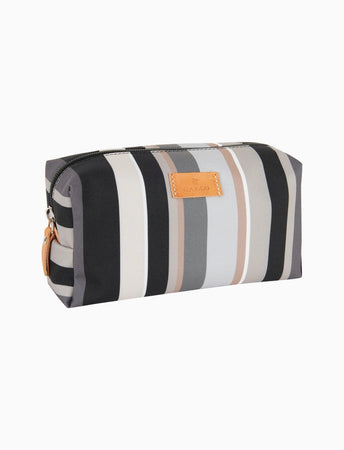 Gallo  pochette uomo Pochette bauletto unisex nero righe multicolor