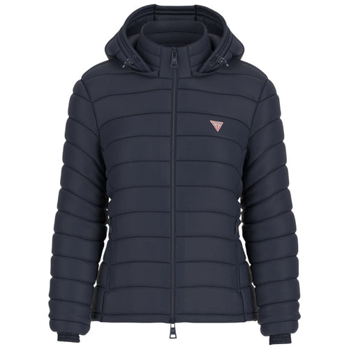 Guess piumino blu con cappuccio GJ W5RL99 WHAB2 A71W