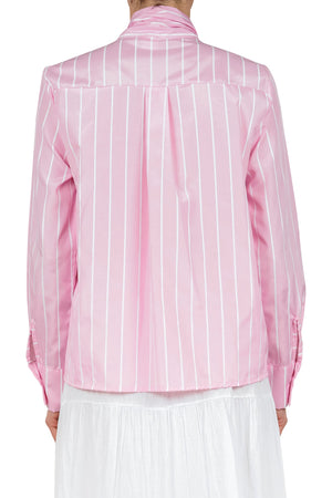 LA FEMME BLANCHE La Femme Blanche - Camicia - 451489 - Bianco/Rosa da donna