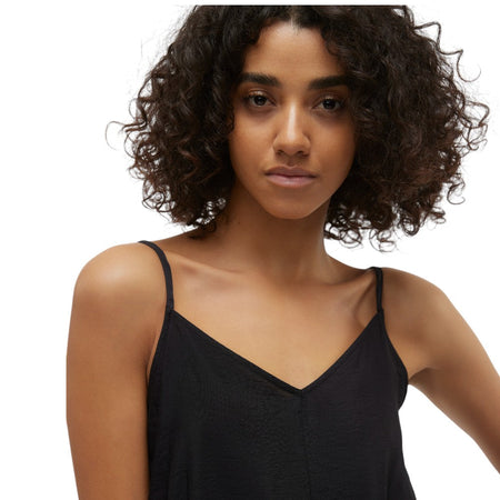 Vero Moda vestito nero in viscosa Josie 10303398
