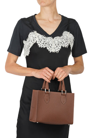 TANNERIE Tannerie - Borsa piccola - 451477 - Cioccolato da donna
