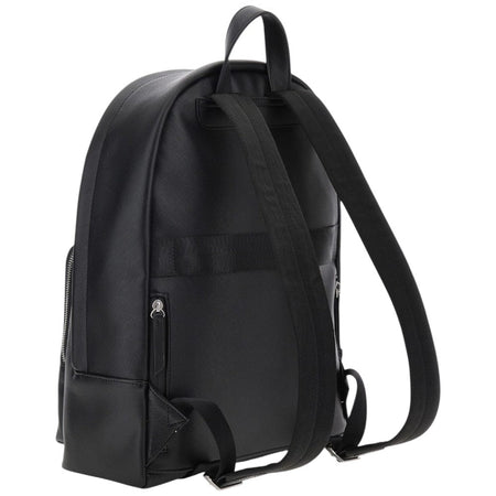 Guess zaino nero saffiano da uomo MILANO HMECSAP3406BLA