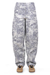 8PM 8pm - Pantalone - 470457 - Panna/Blu da donna