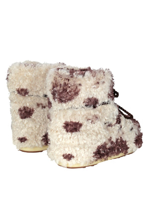 MOON BOOT Moon Boot - Stivali - 460504 - Panna/Cioccolato da donna