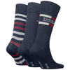 Tommy Hilfiger gift box 3 paia di calzini blu 701235376001