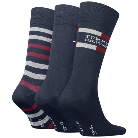 Tommy Hilfiger gift box 3 paia di calzini blu 701235376001