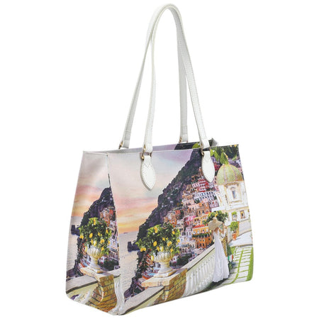 YNot borsa square shopping bag Romantic Coast YES602S4