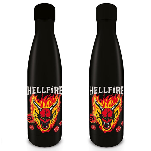 Borraccia In Metallo Stranger Things S4 Hellfire Club - Mdb27754