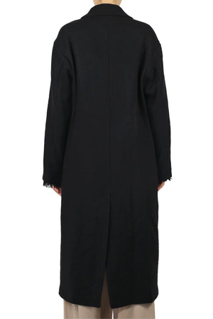 LA FEMME BLANCHE La Femme Blanche - Cappotto - 442128 - Nero da donna