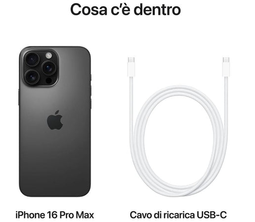 Apple Iphone 16 Pro Max 512GB Black Titanium EU