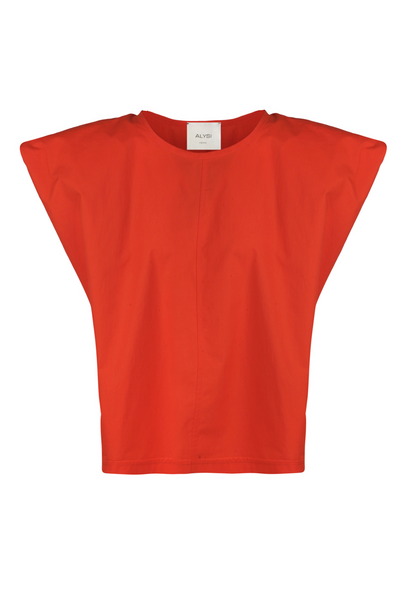 Alysi - Blusa - 451055 - Corallo da donna