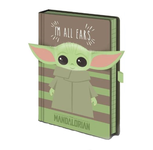 Quaderno A5 Star Wars The Mandalorian I'M All Ears - Sr73280