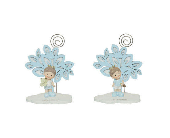 Bomboniera Albero Celeste con Principe 3D in Resina