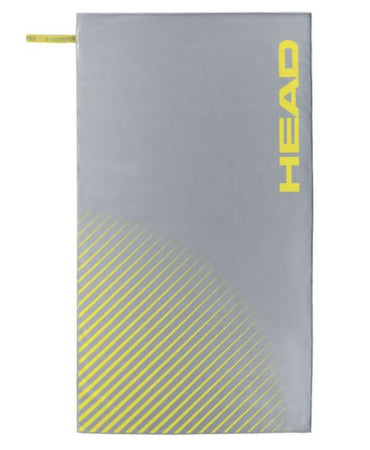 Asciugamano microfibra con elastico head active striper salvaspazio palestra piscina viaggio leggero da rapida asciugatura varie misure