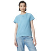 Pinko t-shirt donna pinko - basico t-shirt jersey old - blu da donna