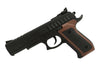 P.268 Pistola Giocattolo con Laser, Proiettili BB da 6mm, Colore Nero e Marrone, 23 cm, per Bambini e Cosplay