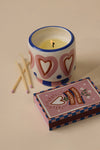 Candela Adopo in ceramica da 226 g (8 oz) - Profumo Rosewood Vanilla Â- Confezionata in scatola
