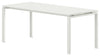 Scrivania operativa per ufficio con top in melaminico e struttura metallica cm. 120/140/160/180/200 x80x73h
