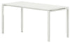 Scrivania con gambe a ponte regolabili in altezza per ufficio operativo cm. 120/140/160/180 x80x65/85h