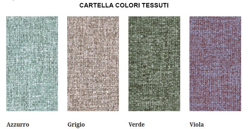 Kit divisori in tessuto per tavolo riunioni sagomato