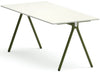 Scrivania per ufficio con piano in melaminico e gambe in acciaio cm. 100/120/140/160/180/200 x80x75h