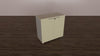 Contenitore per ufficio con 2 ante in melaminico in vari colori cm. 80x40x76h
