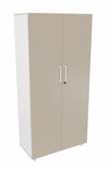 Mobile contenitore a 2 ante in vari colori in melaminico cm. 80x40x163,6h