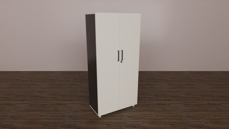 Mobile contenitore a 2 ante in vari colori in melaminico cm. 80x40x163,6h