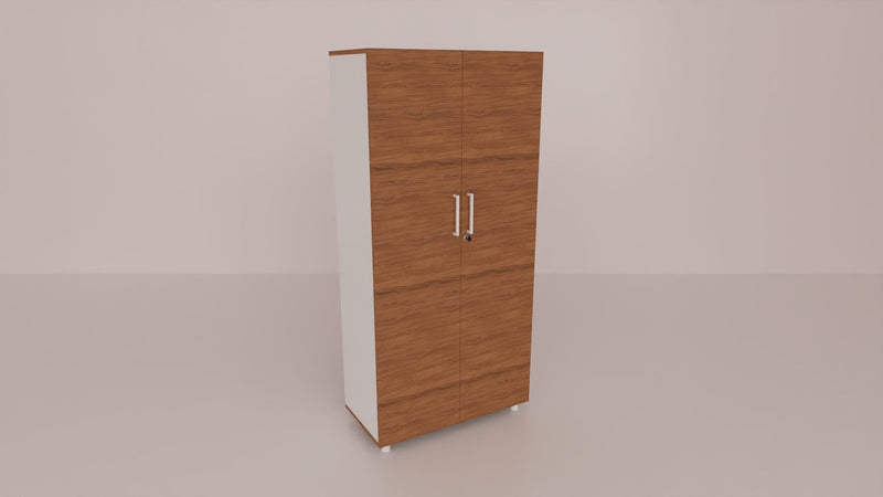 Mobile contenitore a 2 ante in vari colori in melaminico cm. 80x40x163,6h