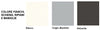 Libreria contenitore per archivio documenti a 3 ante cm. 120x40x198,8h