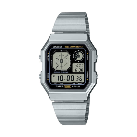 CASIO VINTAGE Mod. RETRO FUTURE EDGY COLLECTION - SILVER