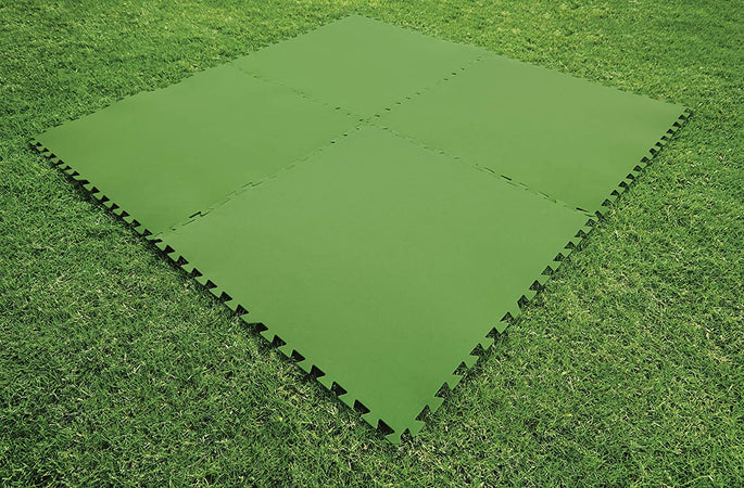 Tappetino di basamento protezione per il fondo della piscina e spa 9 mattonelle 79 x 79 cm