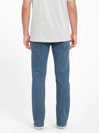 Pantalone Volcom Solver Washed Blue
