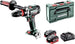metabo BS 18 LTX-3 BL Q I Metal Cordless Drill - 18 V, 3-Speed, 130 Nm Torque - Quick Change Drill Chuck, Compact, Ideal for Metal Wood Steel - Includes 2 Batteries 5.5 Ah, Charger and MetaBOX