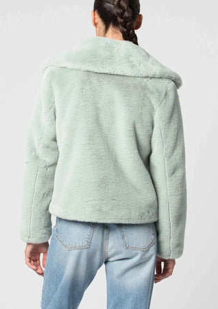 Ecopelliccia dynai verde polvere