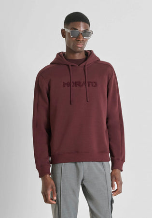 Antony Morato felpa uomo rosso da uomo