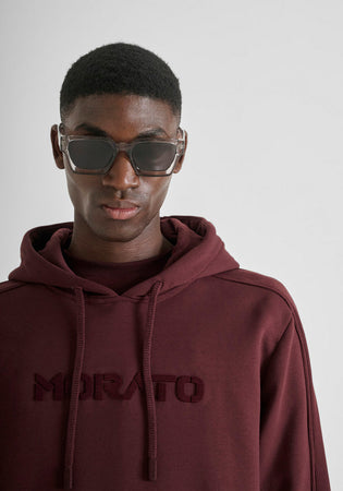 Antony Morato felpa uomo rosso da uomo