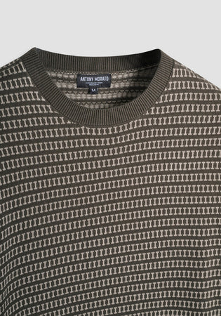 Antony Morato maglia uomo verde militare da uomo