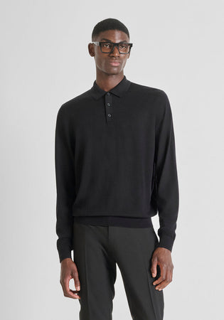 Antony Morato polo uomo nero da uomo