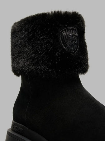 Blauer stivaletti donna nero da donna