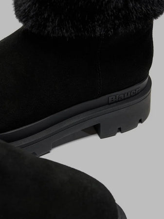 Blauer stivaletti donna nero da donna