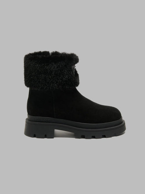 Blauer stivaletti donna nero da donna