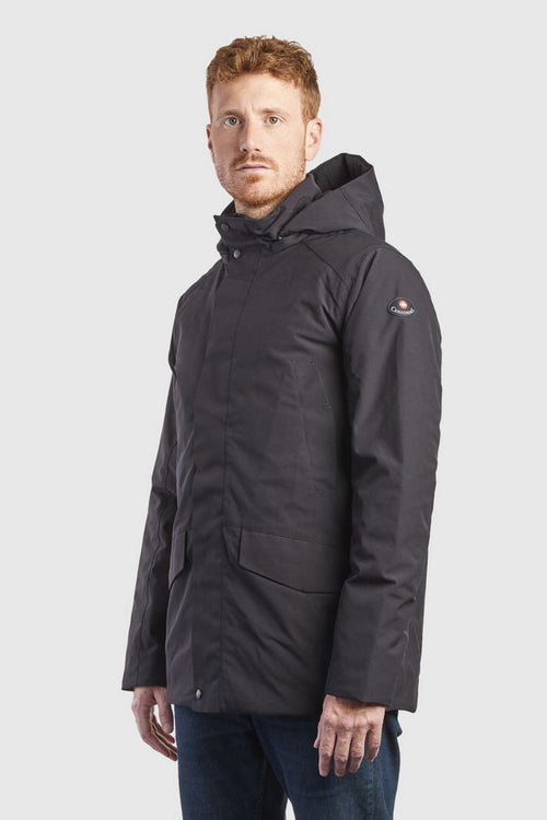 CANADIENS cappotto uomo nero da uomo