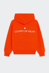 COUNTY OF MILAN KIDS felpa bambino arancione da bambino
